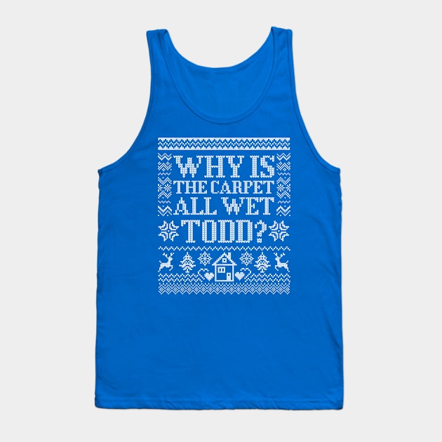 Why Is The Carpet Wet Tank Top by CoDDesigns